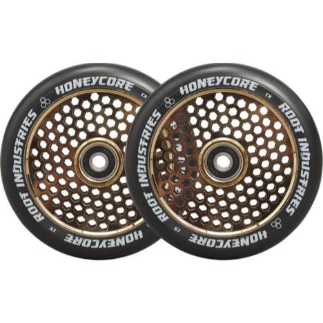 Root Industries Air Honeycore Stunt Scooter Wheels 120mm - Gold - Pair £67.95